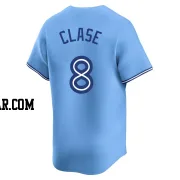 Jonatan Clase Men's Toronto Blue Jays Blue Limited Powder Alternate Jersey