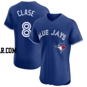 Jonatan Clase Men's Toronto Blue Jays Royal Elite Alternate Jersey