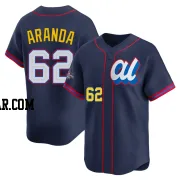 Jonathan Aranda Men's Tampa Bay Rays Navy Limited American League 2025 All-Star Edition Jersey