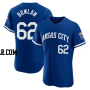 Jonathan Bowlan Men's Kansas City Royals Royal Authentic 2022 Alternate Jersey