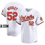 Jonathan Heasley Youth Baltimore Orioles White Limited Home Jersey