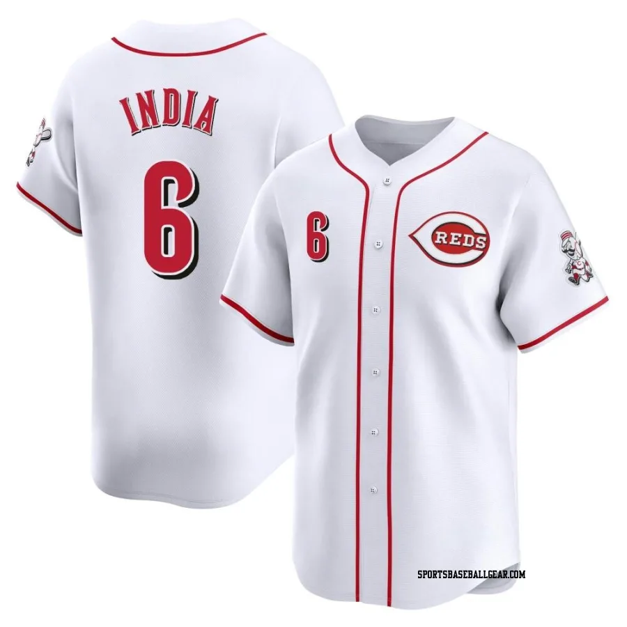 Jonathan India Youth Cincinnati Reds White Limited Home Jersey