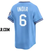 Jonathan India Youth Kansas City Royals Light Blue Limited Throwback Cooperstown Collection Jersey