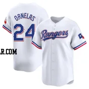 Jonathan Ornelas Men's Texas Rangers White Limited Home Jersey