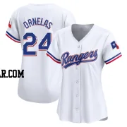 Jonathan Ornelas Women's Texas Rangers White Limited Home Jersey