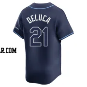 Jonny DeLuca Men's Tampa Bay Rays Navy Limited Away Jersey