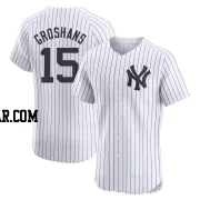 Jordan Groshans Men's New York Yankees White Elite Home Jersey