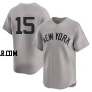 Jordan Groshans Youth New York Yankees Gray Limited Away 2nd Jersey