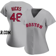Jordan Hicks Women's Boston Red Sox Gray Replica Road Jersey