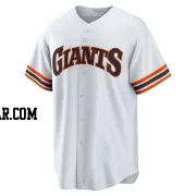 Jordan Hicks Youth San Francisco Giants White Limited Throwback Cooperstown Collection Jersey
