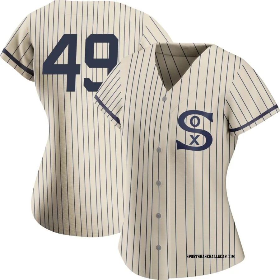 Jordan Leasure Women's Chicago White Sox Cream Replica 2021 Field of Dreams Jersey
