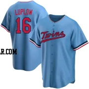 Jordan Luplow Youth Minnesota Twins Light Blue Replica Alternate Jersey