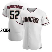 Jordan Montgomery Men's Arizona Diamondbacks White/Crimson Authentic Home Jersey