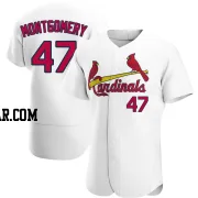 Jordan Montgomery Men's St. Louis Cardinals White Authentic Home Jersey