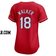 Jordan Walker Women's St. Louis Cardinals Red Limited 2024 City Connect Jersey