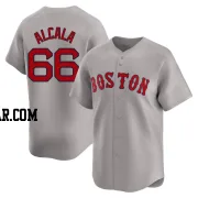 Jorge Alcala Men's Boston Red Sox Gray Limited Away Jersey