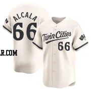 Jorge Alcala Men's Minnesota Twins Cream Limited Alternate Jersey