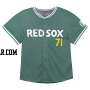 Jorge Alcala Toddler Boston Red Sox Green Limited 2025 City Connect Jersey
