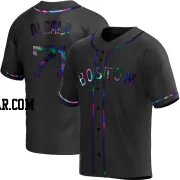 Jorge Alcala Youth Boston Red Sox Black Holographic Replica Alternate Jersey