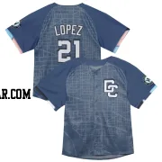 Jorge Lopez Men's Washington Nationals Blue Limited Infant 2025 City Connect Jersey