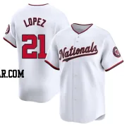 Jorge Lopez Youth Washington Nationals White Limited Home Jersey