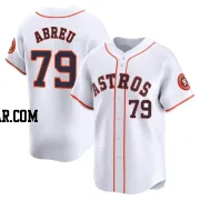 Jose Abreu Men's Houston Astros White Limited Home Jersey