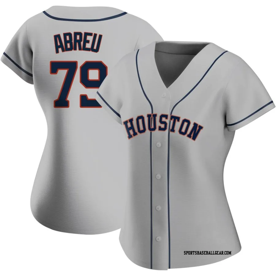 Jose Abreu Women's Houston Astros Gray Replica Road 2020 Jersey