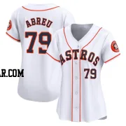 Jose Abreu Women's Houston Astros White Limited Home Jersey