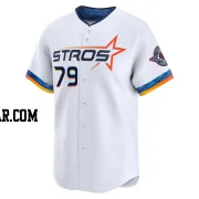 Jose Abreu Youth Houston Astros White Limited 2025 City Connect Jersey