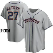 Jose Altuve Youth Houston Astros Gray Replica Road Jersey