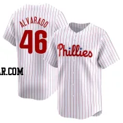 Jose Alvarado Youth Philadelphia Phillies White Limited Home Jersey