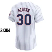 Jose Azocar Men's New York Mets White Elite Home Jersey