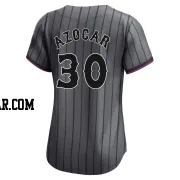 Jose Azocar Women's New York Mets Limited Graphite 2024 City Connect Jersey