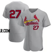 Jose Barrero Men's St. Louis Cardinals Gray Authentic Road Jersey