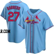 Jose Barrero Youth St. Louis Cardinals Light Blue Replica Alternate Jersey