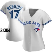Jose Berrios Women's Toronto Blue Jays White Replica Home Jersey