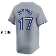 Jose Berrios Youth Toronto Blue Jays Gray Limited Away Jersey