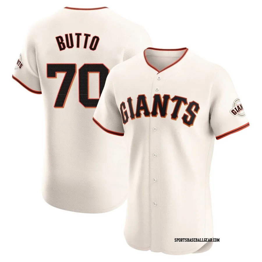 Jose Butto Men's San Francisco Giants Cream Elite Home Jersey