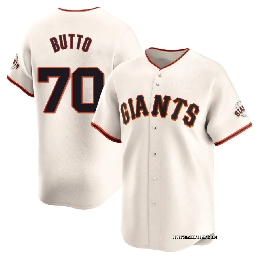 Jose Butto Men's San Francisco Giants Cream Limited Home Jersey