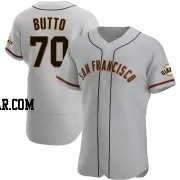 Jose Butto Men's San Francisco Giants Gray Authentic Road Jersey