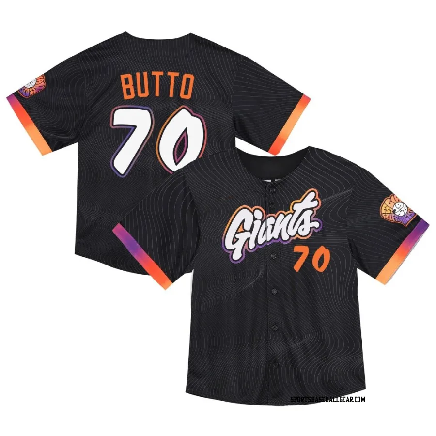 Jose Butto Toddler San Francisco Giants Anthracite Limited 2025 City Connect Jersey