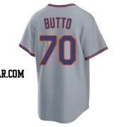 Jose Butto Youth New York Mets Gray Replica Away 2.0 Jersey
