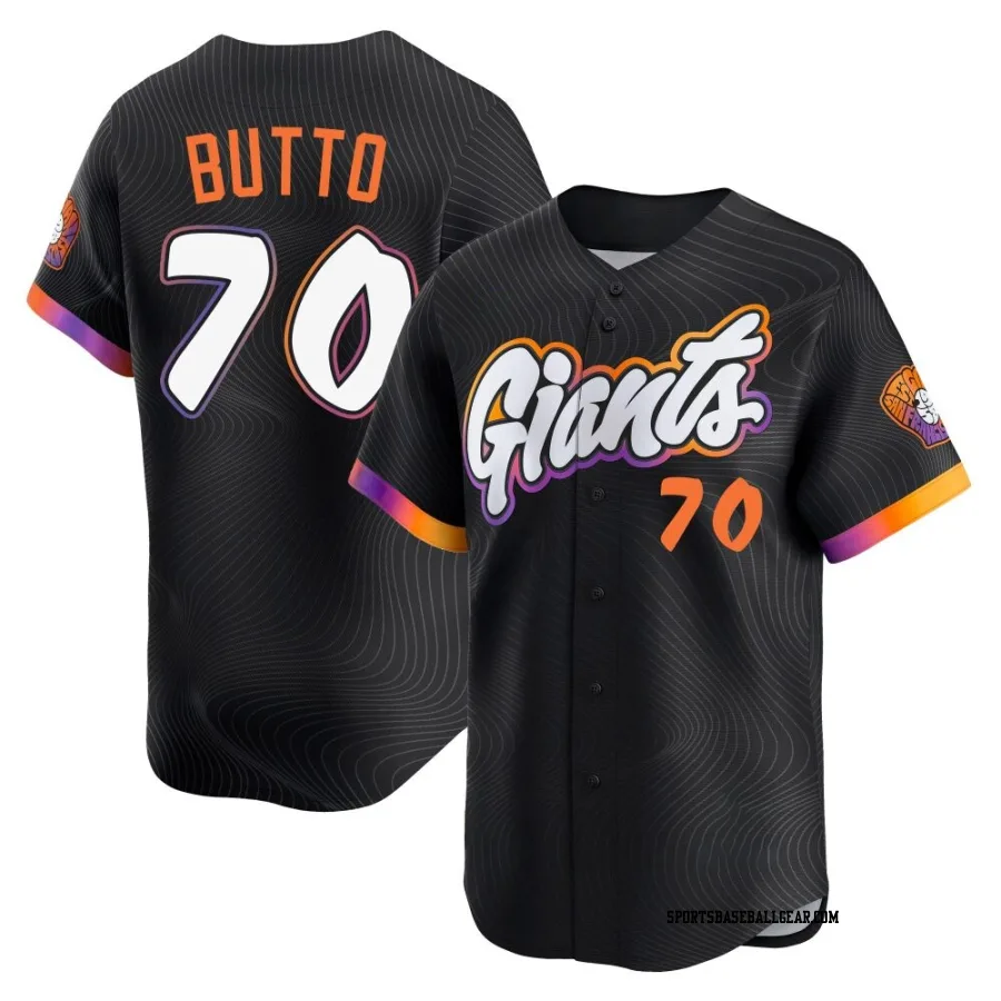 Jose Butto Youth San Francisco Giants Anthracite Limited 2025 City Connect Jersey