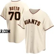Jose Butto Youth San Francisco Giants Cream Replica Home Jersey