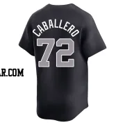 Jose Caballero Men's New York Yankees Navy Limited Alternate 2024 World Series Jersey
