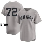 Jose Caballero Youth New York Yankees Gray Limited Away 2nd Jersey