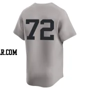 Jose Caballero Youth New York Yankees Gray Limited Away 2nd Jersey