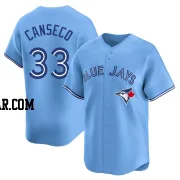 Jose Canseco Men's Toronto Blue Jays Blue Limited Powder Alternate Jersey