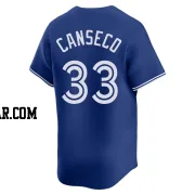 Jose Canseco Youth Toronto Blue Jays Royal Limited Alternate Jersey