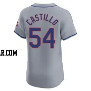 Jose Castillo Men's New York Mets Gray Elite Road Jersey
